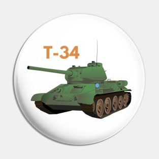 Soviet T-34 Tank Pin