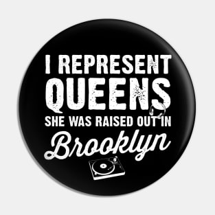 Queens and Brooklyn Pin