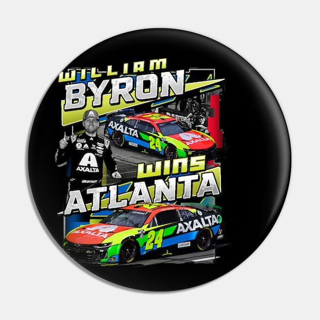 William Byron Quaker State 400 Race Winner Pin by art.Hamdan