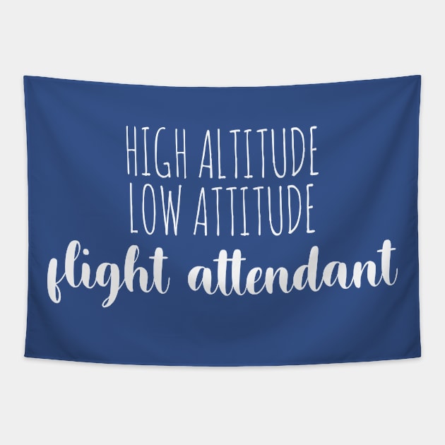 funny flight attendant Tapestry by Shirts That Bangs