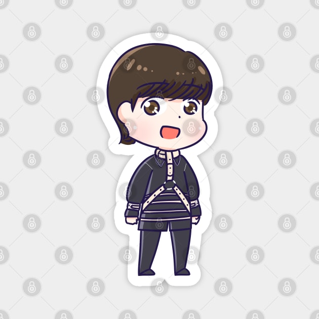 BTS V Kim Taehyung Fake Love chibi Magnet by Oricca