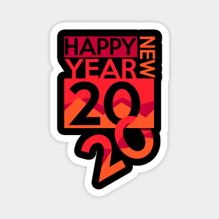 Happy New Year 2020 Magnet