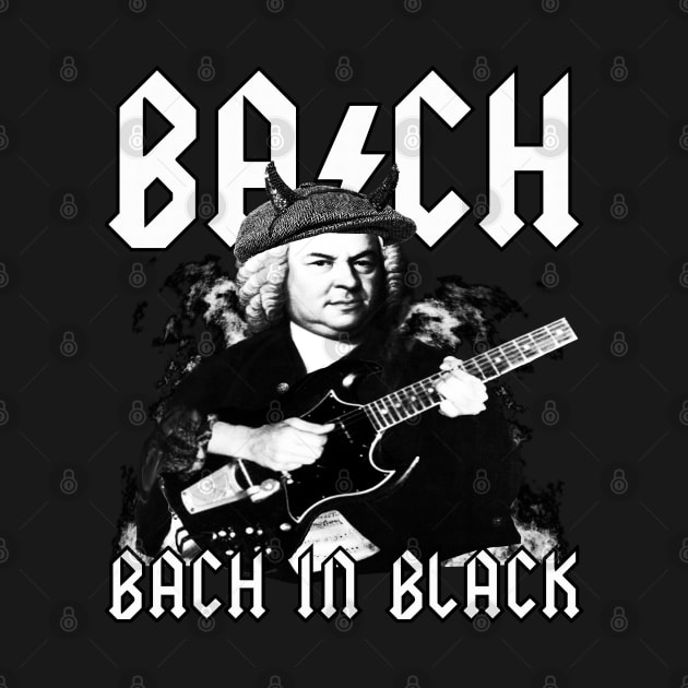 Bach In Black - Classical Rock Parody Johann Sebastian Bach by blueversion