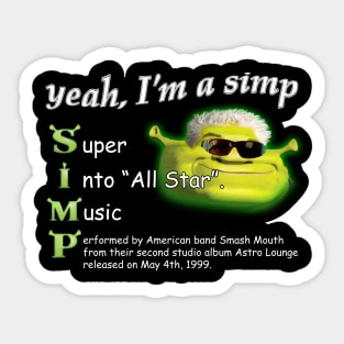 Shrek Meme Sticker for Sale by cbeezle