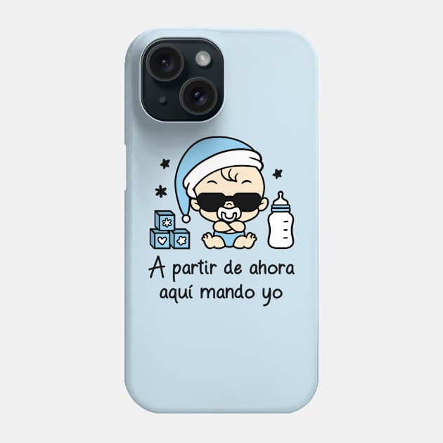 A partir de ahora aquí mando yo (versión niño). Phone Case by Yolanda84