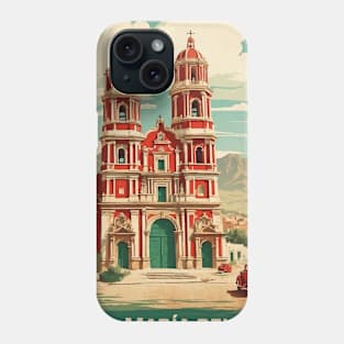 Santa Maria del Rio San Luis Potosi Mexico Vintage Tourism Travel Retro Phone Case