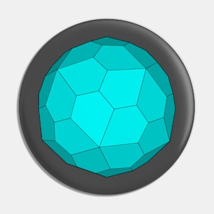 Gmtrx Seni Lawal Pentagonal hexecontahedron Pin