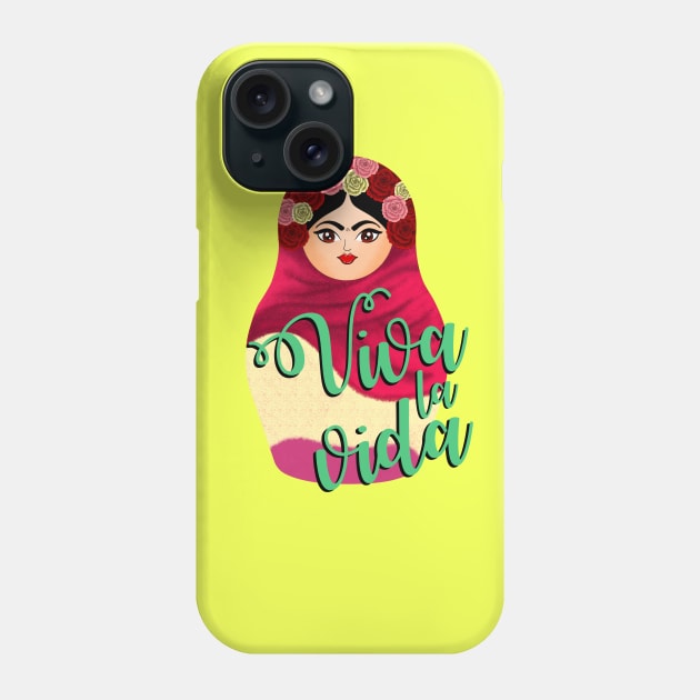 Fridushka Phone Case by cariespositodesign