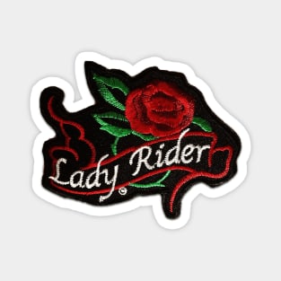 Lady Rider Magnet