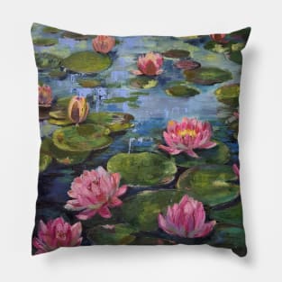 Water lilies Pillow