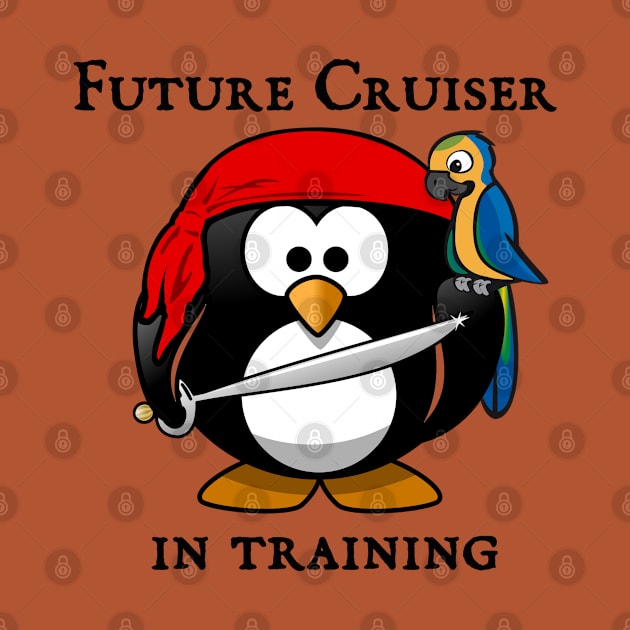 Cruise Future Cruiser In Training Pirate Penguin by Wheres Walter Travel