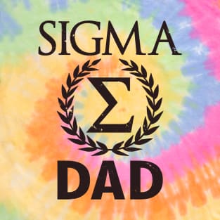 Sigma Dad Sigma Male Gift For Father's Day T-Shirt