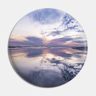 Reflective Purple Sunset Pin