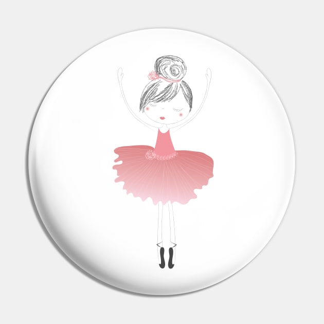 Little dancing ballerina sketch Pin by Arch4Design