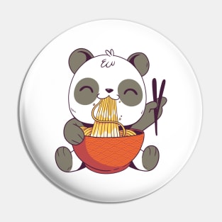 Panda Ramen Pin