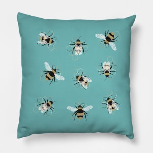 Fancy Bees Pillow