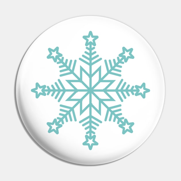 Snowflake Pin by Kelly Gigi