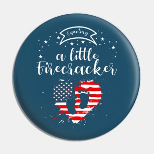 expecting Little firecracker Pin