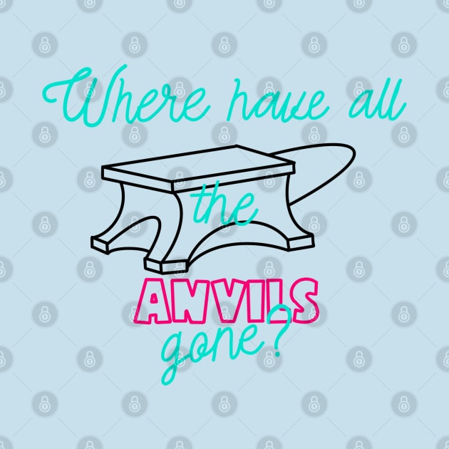 Where have the anvils gone? by CaffeinatedWhims