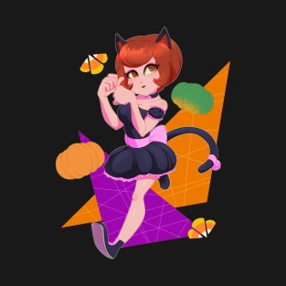 Halloween Kitty T-Shirt