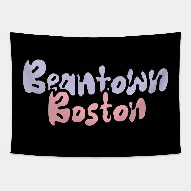 Beantown Boston Tapestry by maskind439