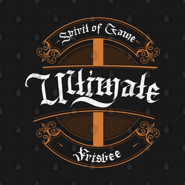 Ultimate Frisbee Spirit by CTShirts