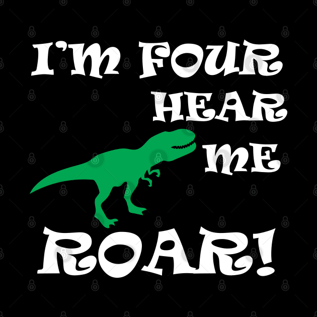 I'm Four Hear Me Roar by Work Memes