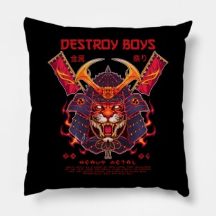 destoy boys Pillow