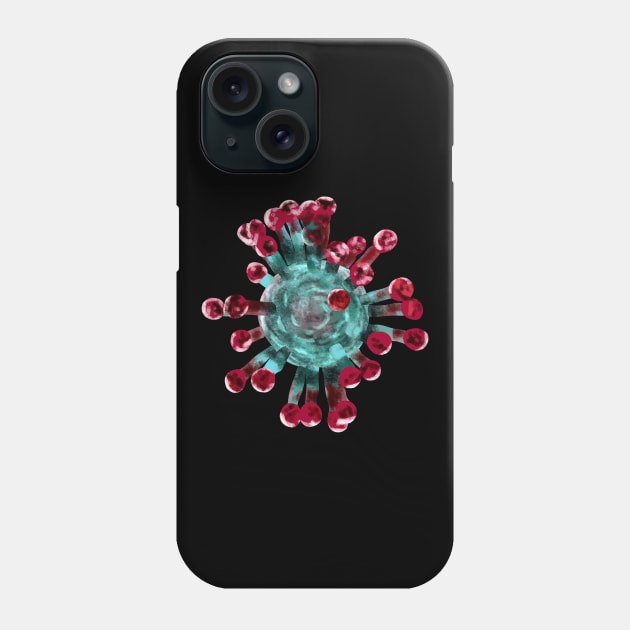 Coronavirus Phone Case by sparkling-in-silence