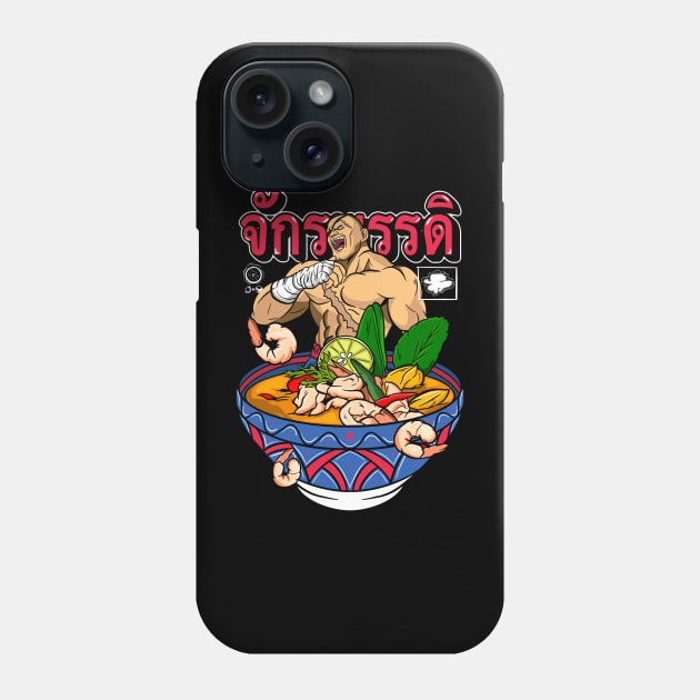 Sagat’s Tom Yum Goong v2 Phone Case by Jones Factory