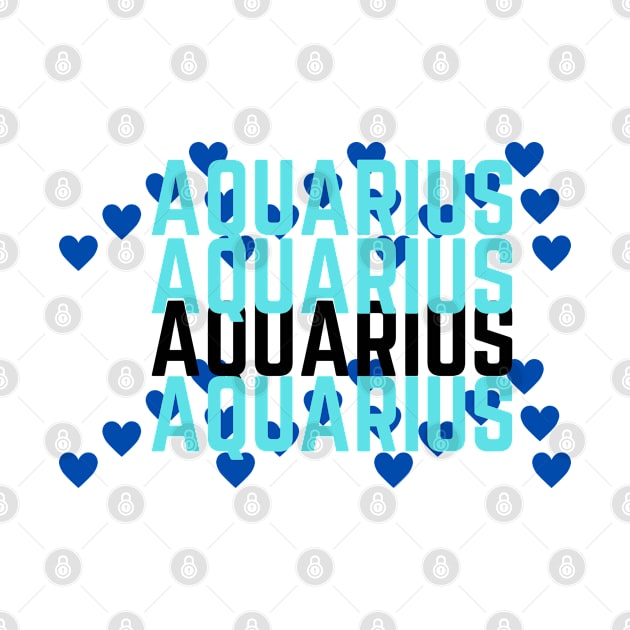 Aquarius art by Zodiac World