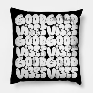 Good Vibes - Graffiti Style Pillow