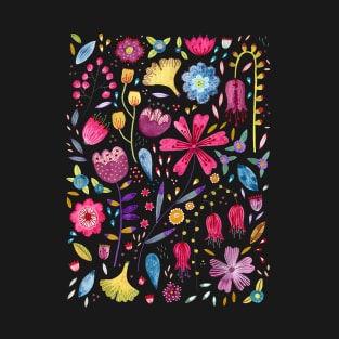 Hedgerow Wild Flowers T-Shirt