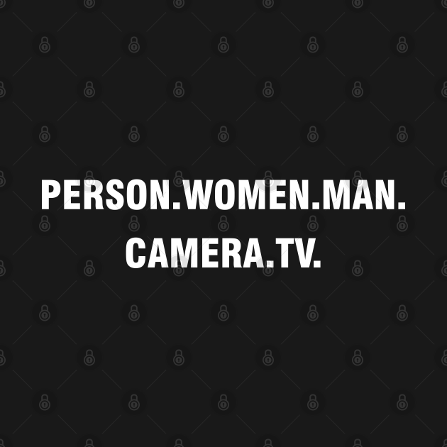 person woman man camera tv - Person Woman Man Camera Tv - T-Shirt