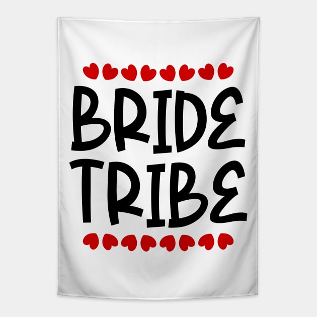 Bride Tribe Tapestry by colorsplash