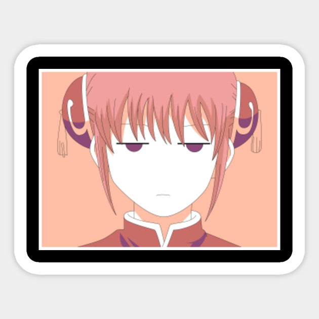 Kagura Funny Face Kagura Sticker Teepublic This anime series still lives up to its reputation and it still cracks me up. kagura funny face
