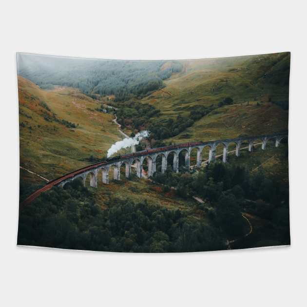 Glenfinnan Viaduct Tapestry by withluke