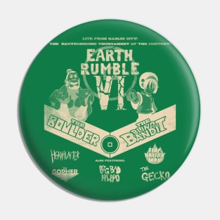 Earth Rumble VI Pin