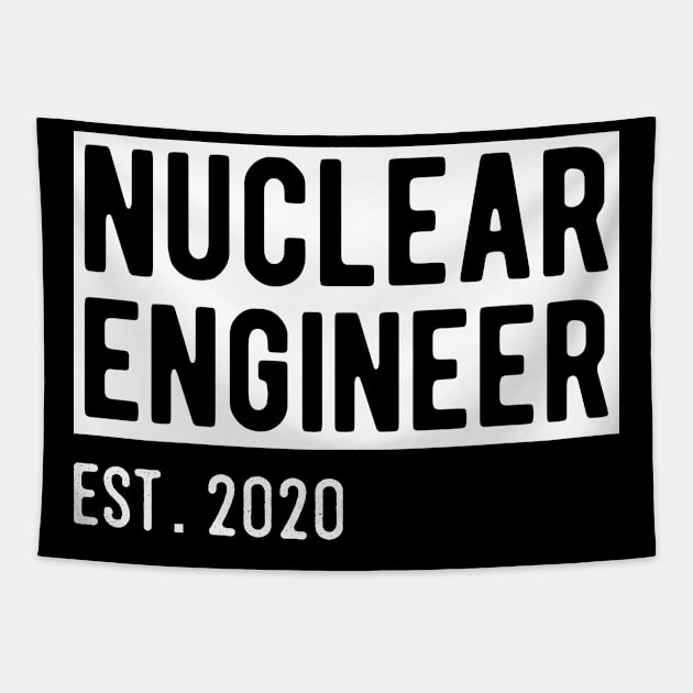 nuclear engineer graduate Tapestry by Elhisodesigns