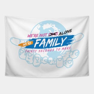 We Are Not Alone, We're Family Tapestry