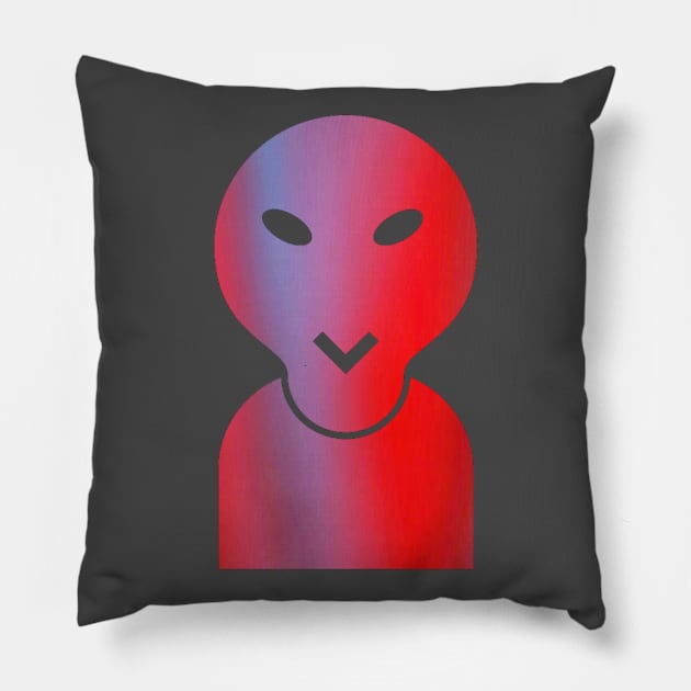 Alien Pillow by Manafff