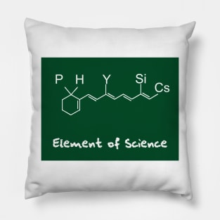 chemical formula of physics Pillow