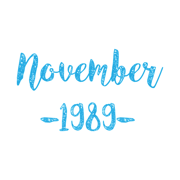 November 1989 by umarhahn