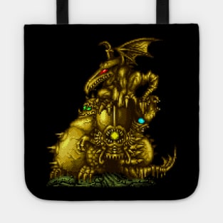 Space Pirates Golden Statue Tote