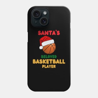 Santas Beloved Basketball Player Phone Case