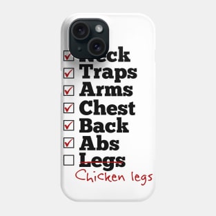 Chicken legs body building Phone Case