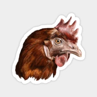 Chicken Business Magnet