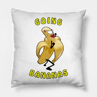 Going Bananas (For Real) Pillow
