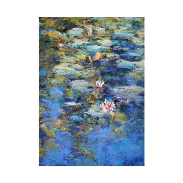 Monet's Pond, Giverny by Terrimad