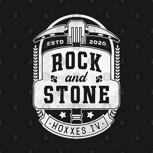 Rock And Stone Crest by Lagelantee